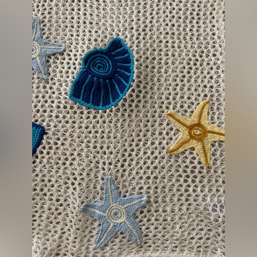 Crochet shell cover up dress - Picture 5 of 6